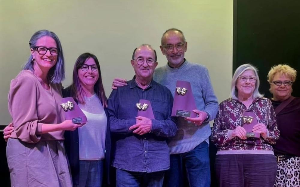 La Tropa Teatre recull 4 premis per l'obra "Inseparables"