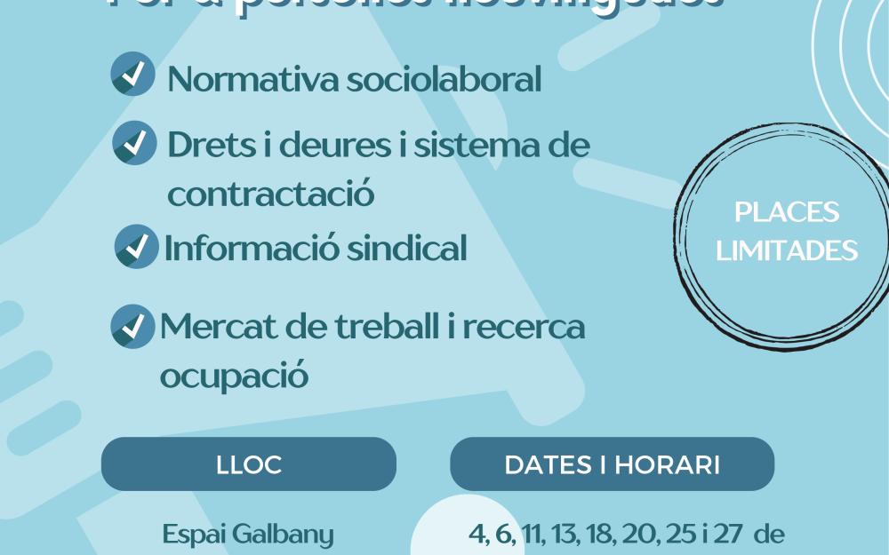 Mòdul B de coneixements laborals per a persones no vingudes
