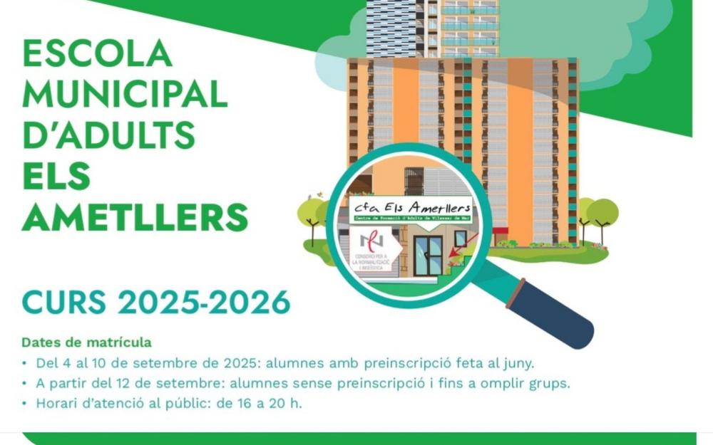 Matrícula Escola Municipal d'Adults