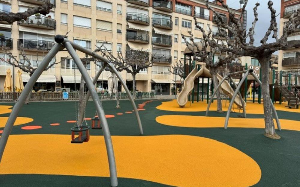 Parc de la plaça Jeroni Gelpí.