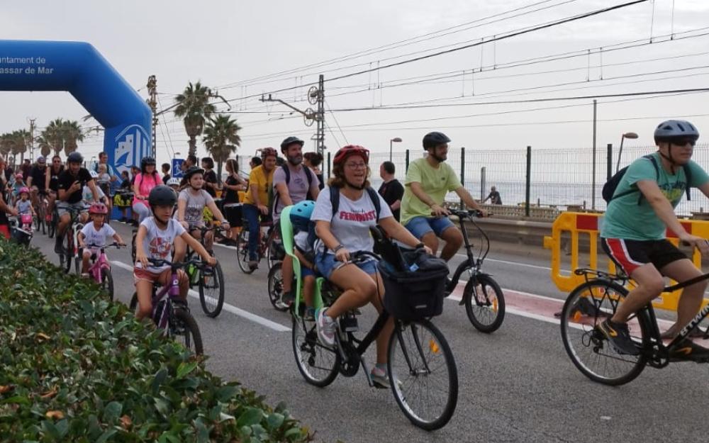 Participants a la 12a Pedalada popular