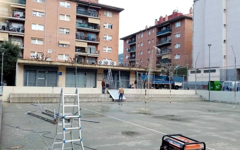 Pista esportiva de la plaça del Barato