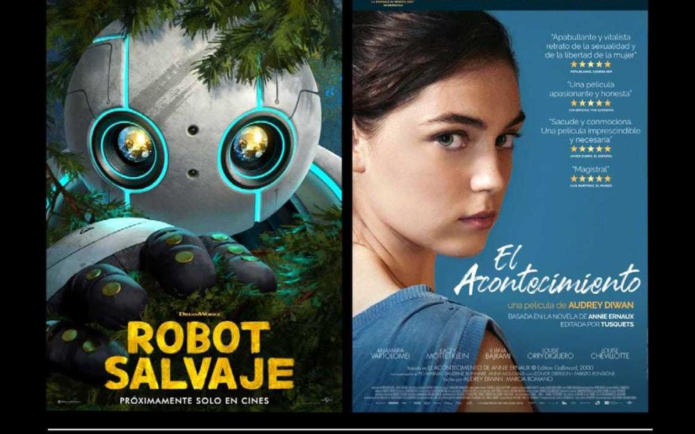 Cartell de la programació de cinema del 16 de març de 2025