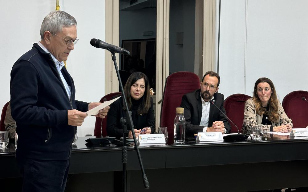 Representant d'Aigües de Vilassar-Mina Vella