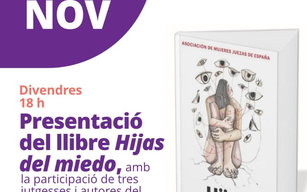 Presentació del llibre "Hijas del miedo"