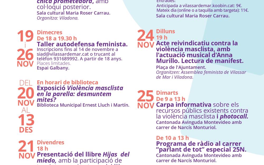 Programa 25N 2025