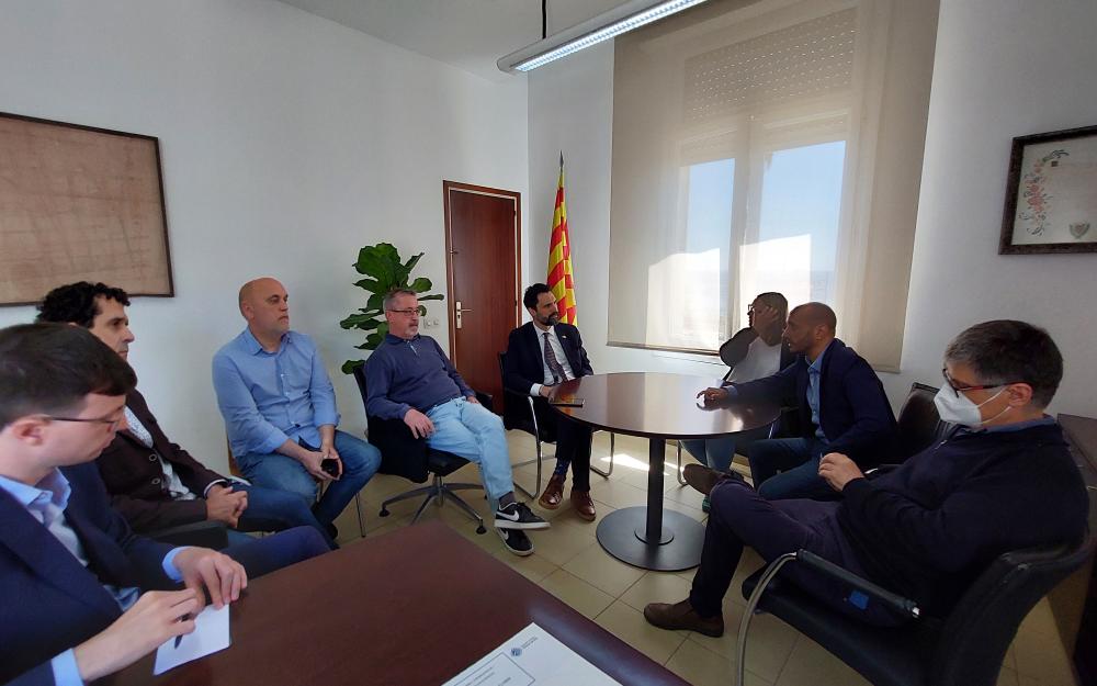 Reunió conseller amb equip de govern