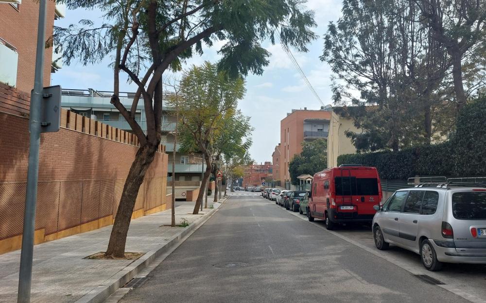 Tram de carrer Via Octaviana que passarà a sentit únic de circulació