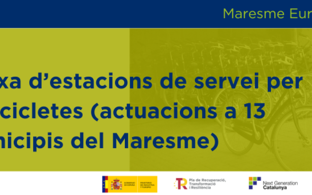 Xarxa d'estacions de servei per a bicicletes