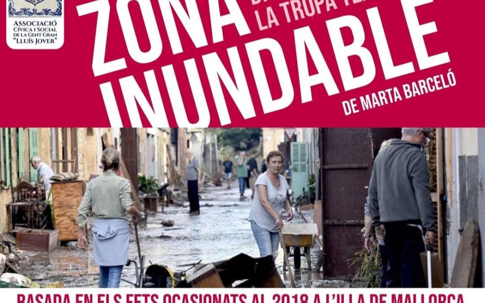 Cartell "Zona inundable"
