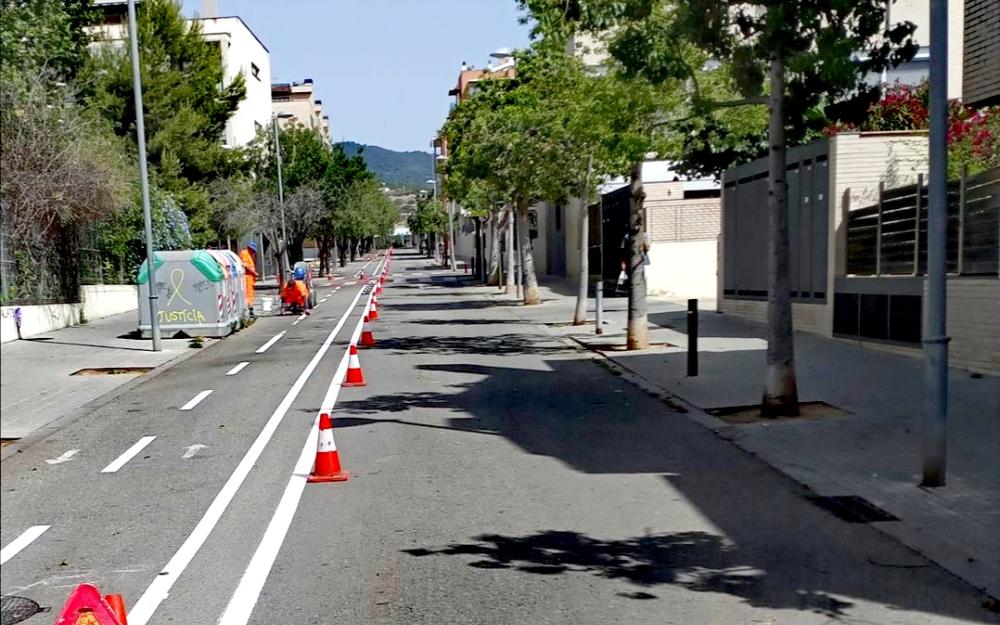 Carril bici Torrent de la Santa 