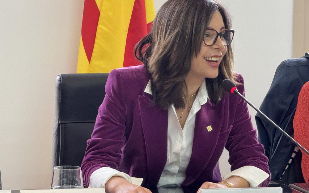 Laura Martínez, ex alcaldessa, a la moció de censura contra la seva figura