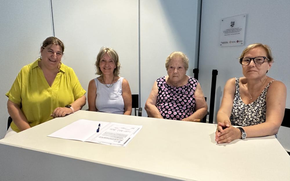 Acte de formalització de la donació de la família Ramon Maltas del fons Xevi Ramon i Pera