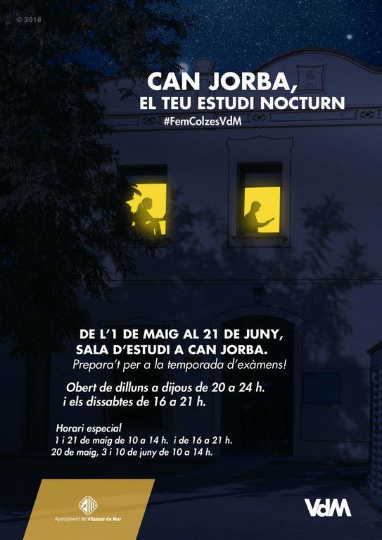 Cartell aula d'estudi