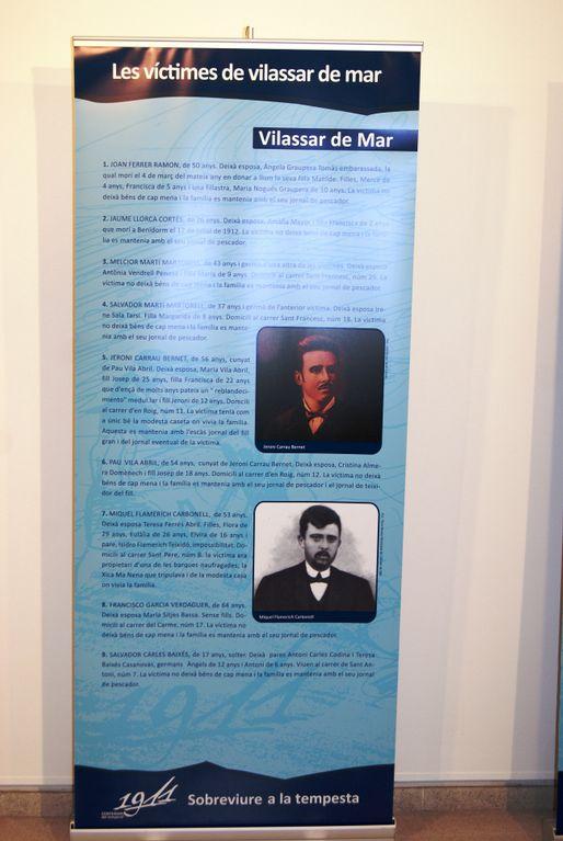 Plafó exposició víctimes 1911