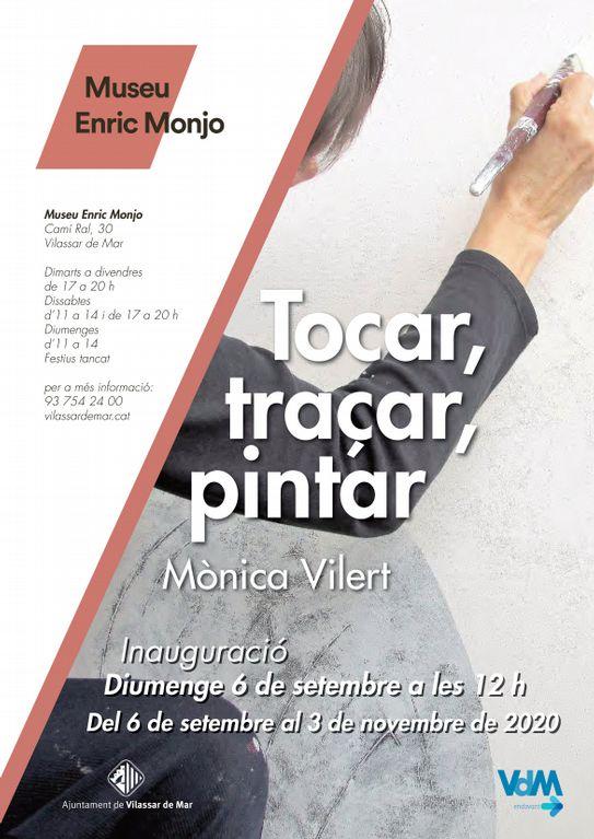 Cartell exposició Mònica Vilert Museu Monjo