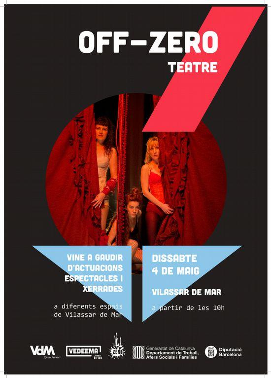 Cartell Off-Zero teatre 2019
