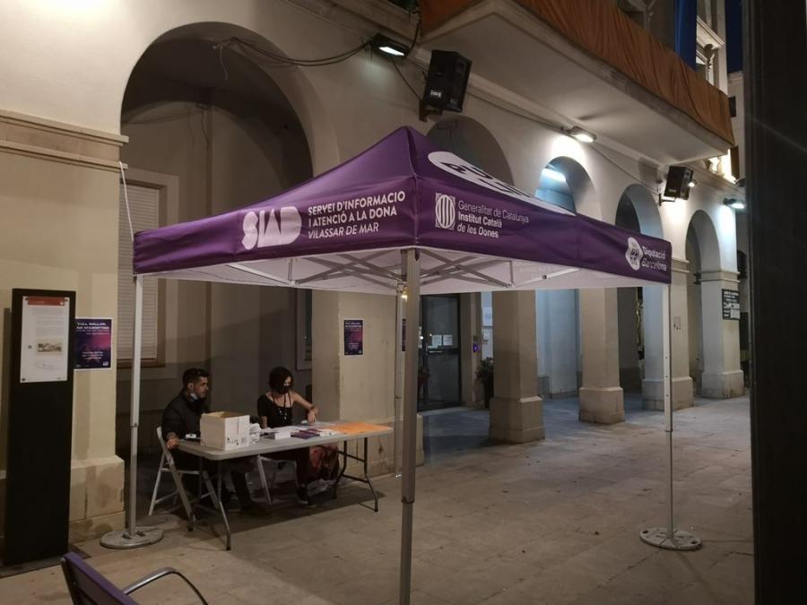 Punt lila Festa Major 2021