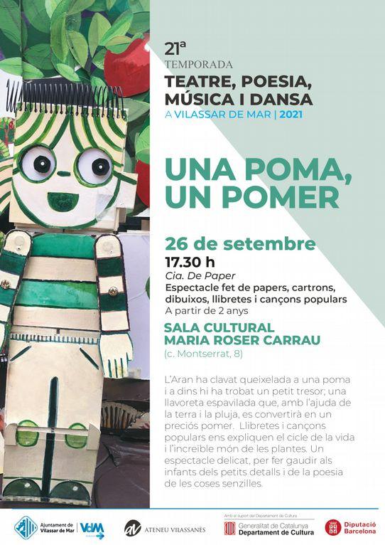 Cartell teatre 26 setembre