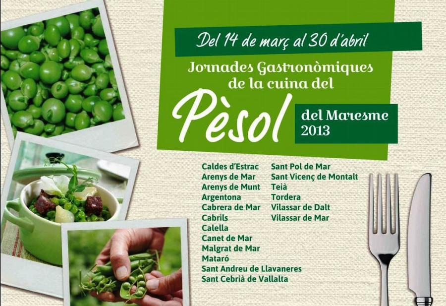Portada jornades pèsol 2013