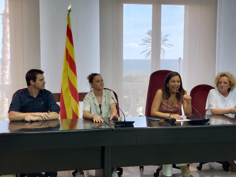 Rebuda institucional a Ona Batlle