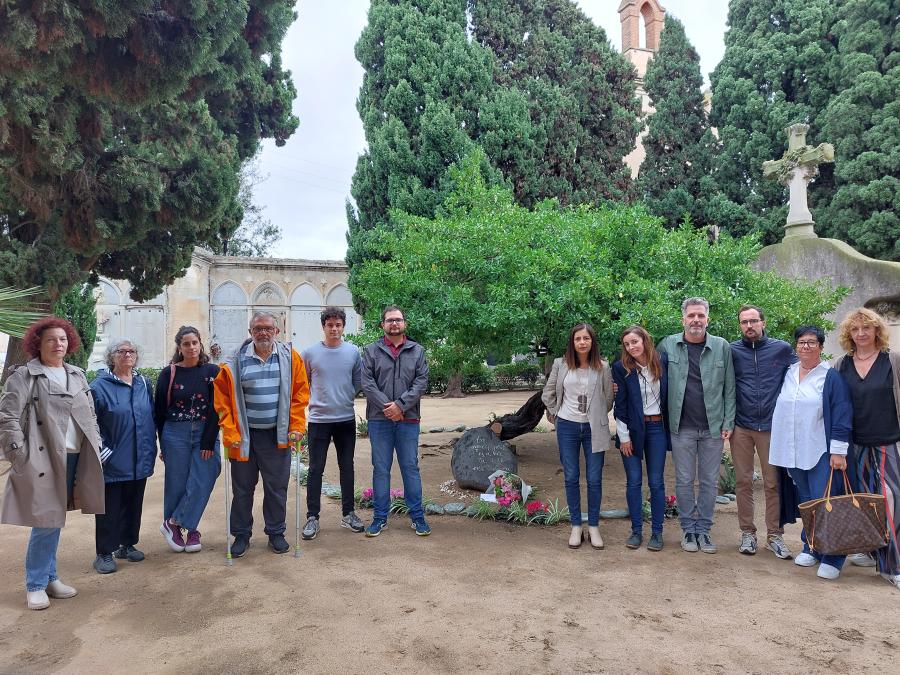 Representants dels consistori han assistit a l'ofrena floral