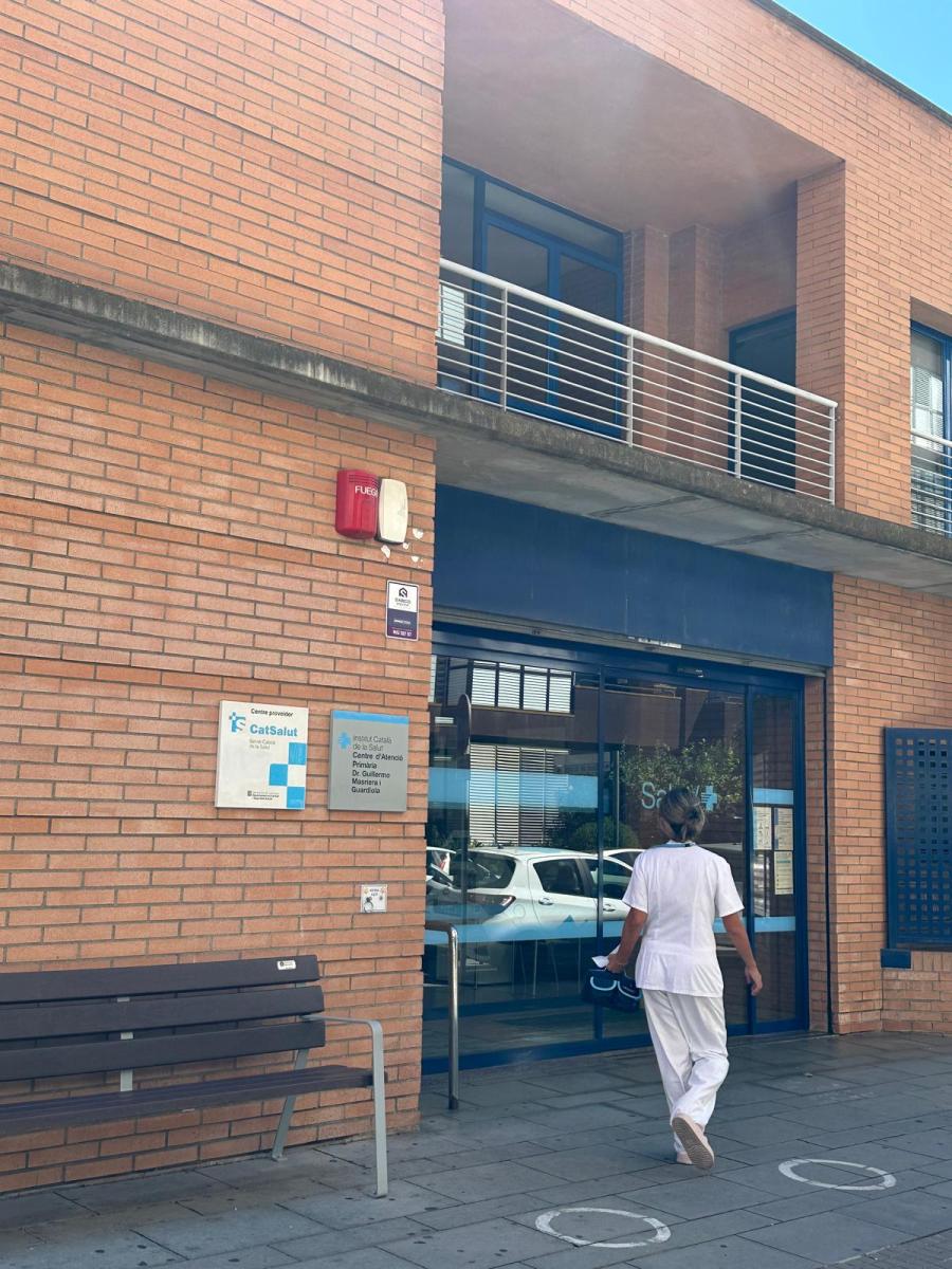 Entrada al CAP Dr. Guillermo Masriera