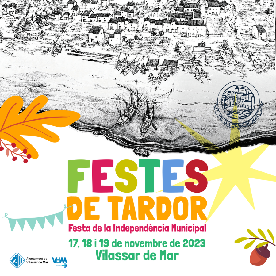 Cartell de les Festes de Tardor 2023