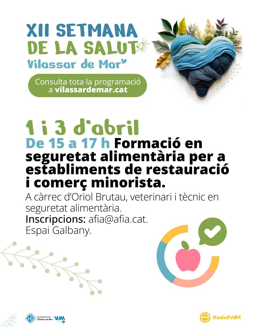 Curs de formació en seguretat alimentària