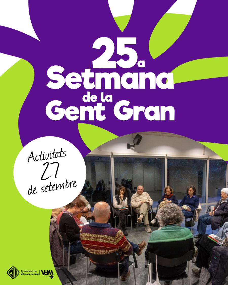 Programació Setmana de la Gent Gran - 27 de setembre