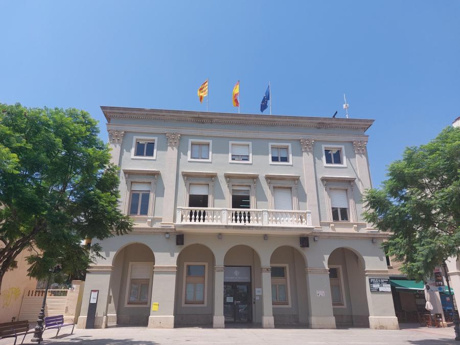 Exterior de l'Ajuntament de Vilassar de Mar