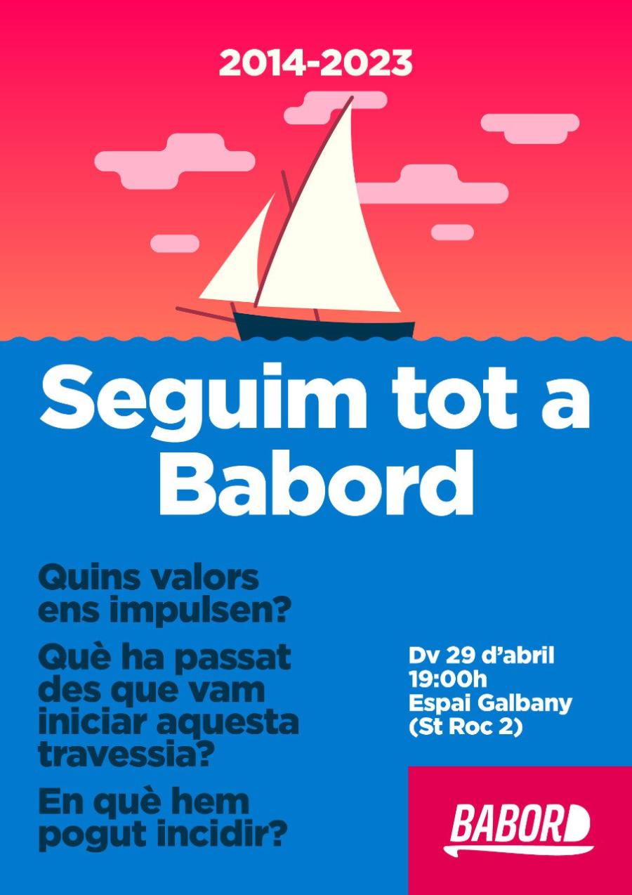Cartell acte Babord 29 abril