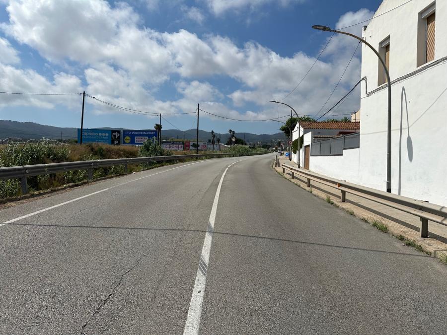 Tram de la carretera de Cabrils entre Lluís Jover i Jeroni Marsal