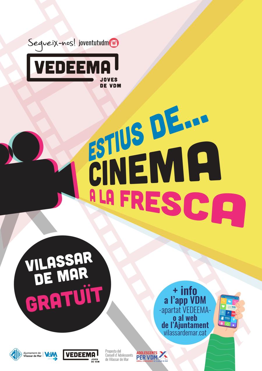 Cartell cinema a la fresca