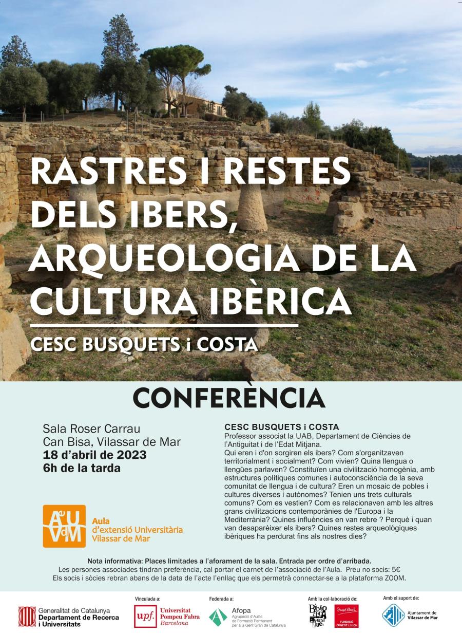 Cartell Aula d'Extensió Universitària 