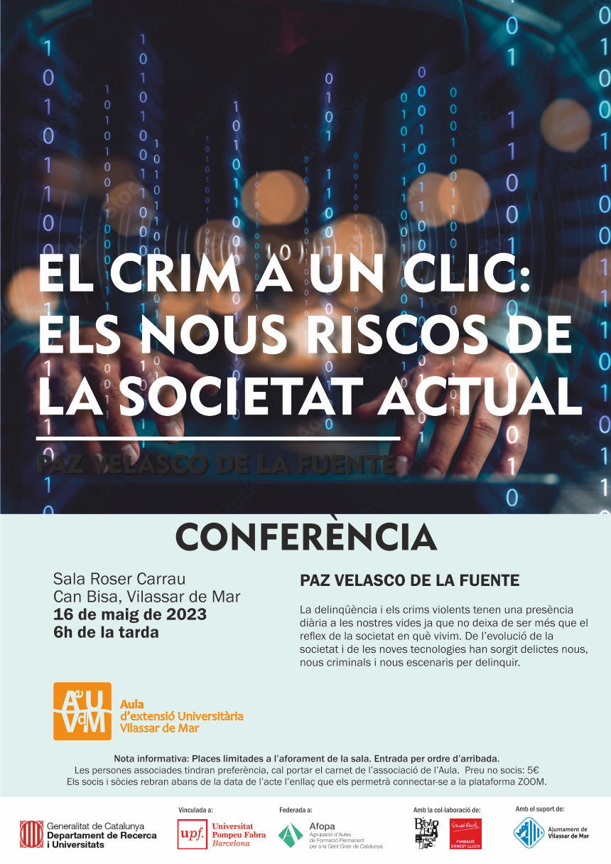 Cartell Aula d'Extensió Universitària 
