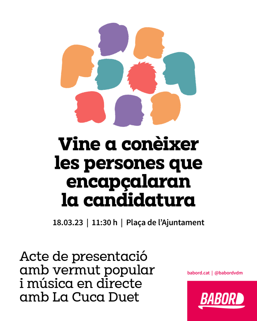 Cartell acte polític de Babord