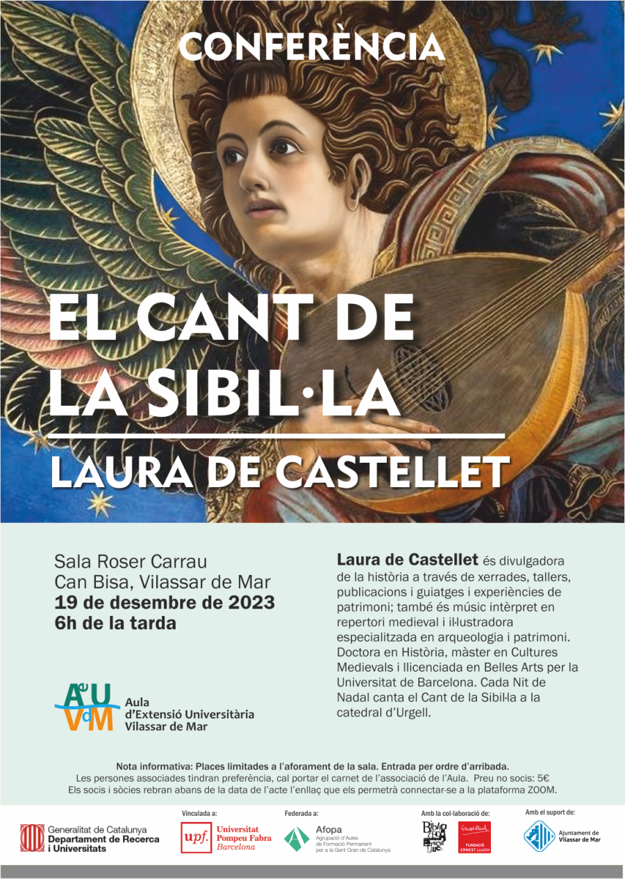 Cartell El cant de la Sibil·la