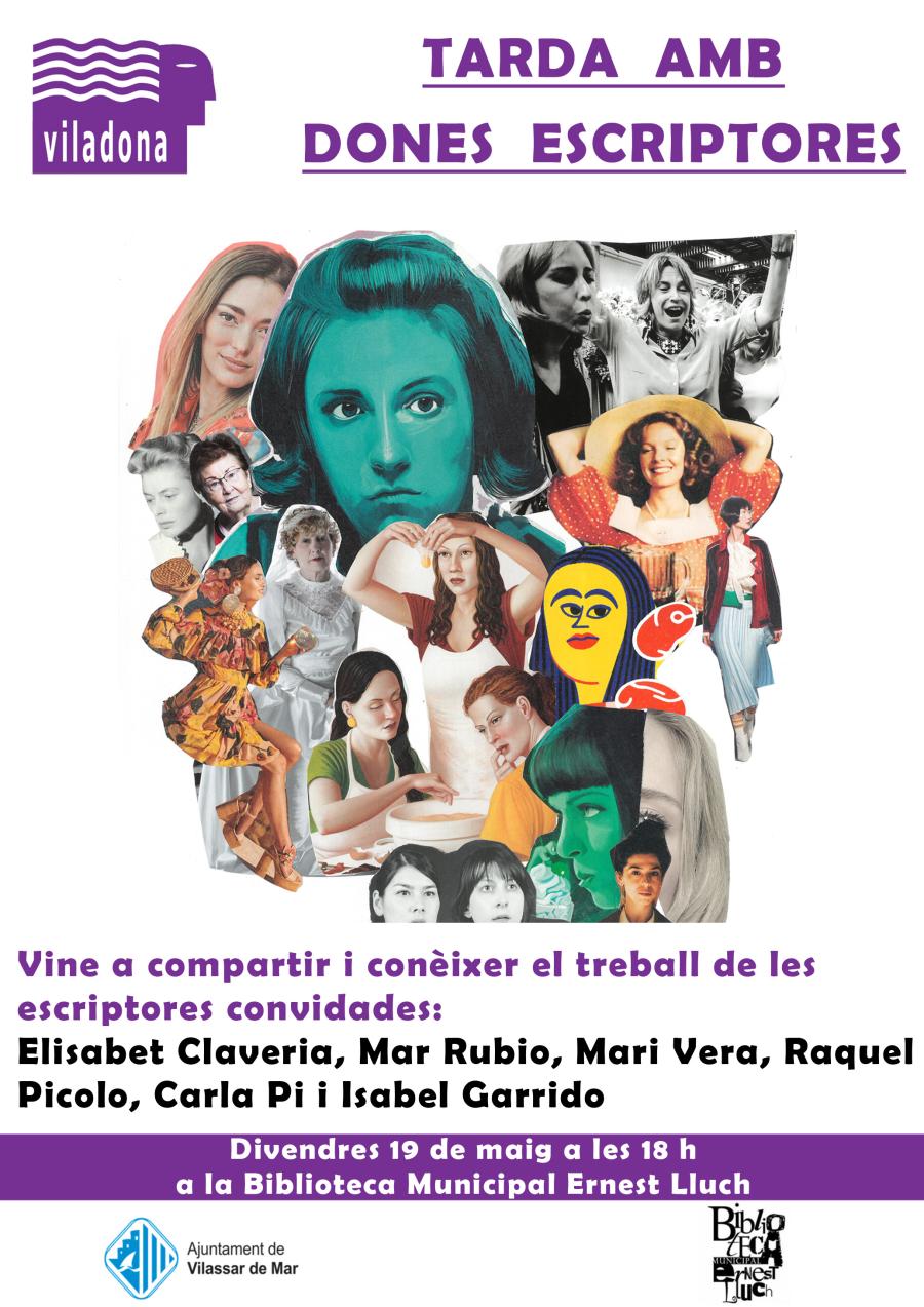 Cartell tarda dones escriptores