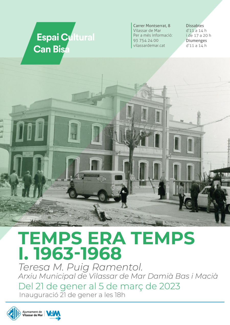 Cartell de l'exposició Temps era temps