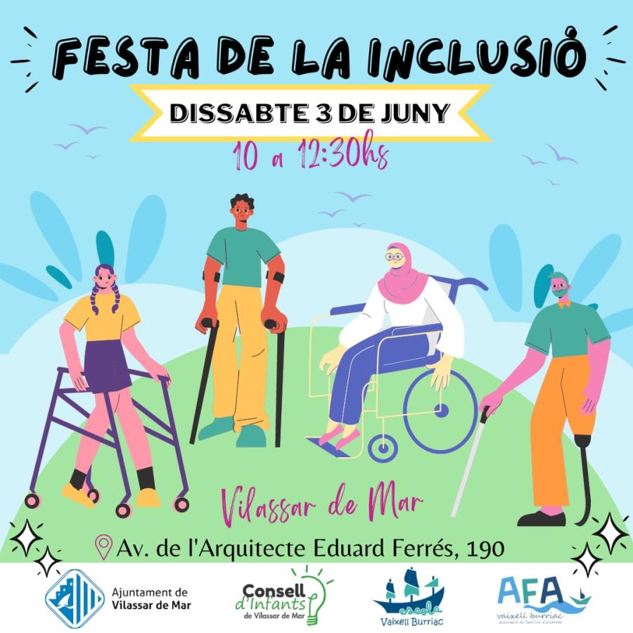 Cartell de la Festa de la inclusió