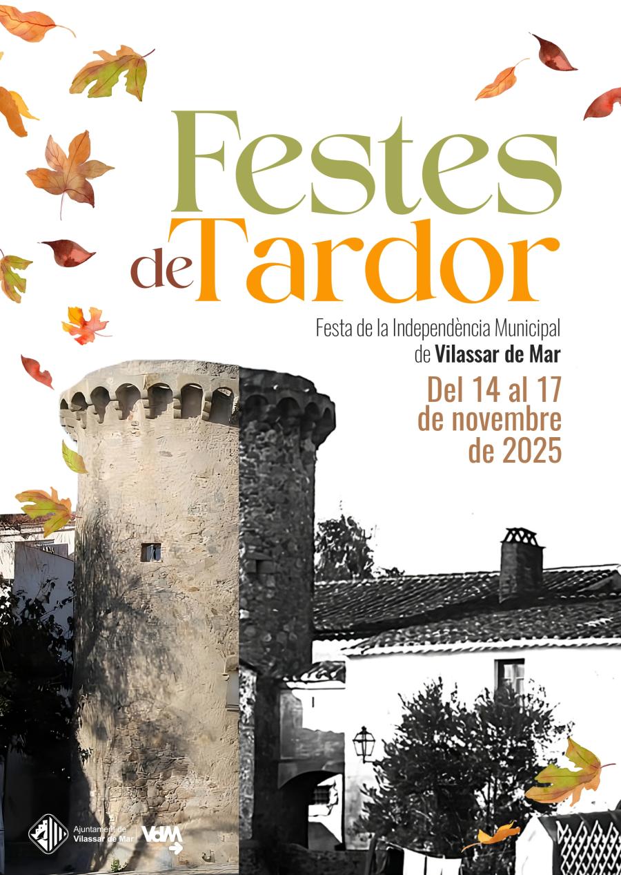 Cartell de les Festes de Tardor 2025