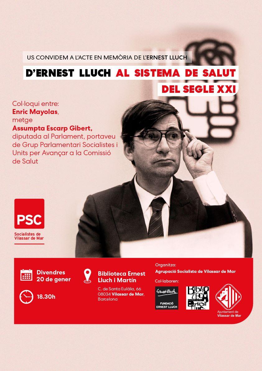 Cartell acte homenatge Lluch