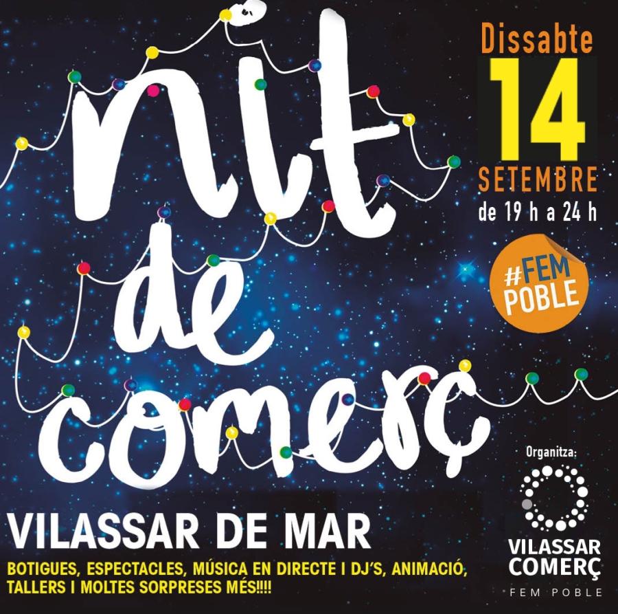 Cartell de la Nit de comerç 2024
