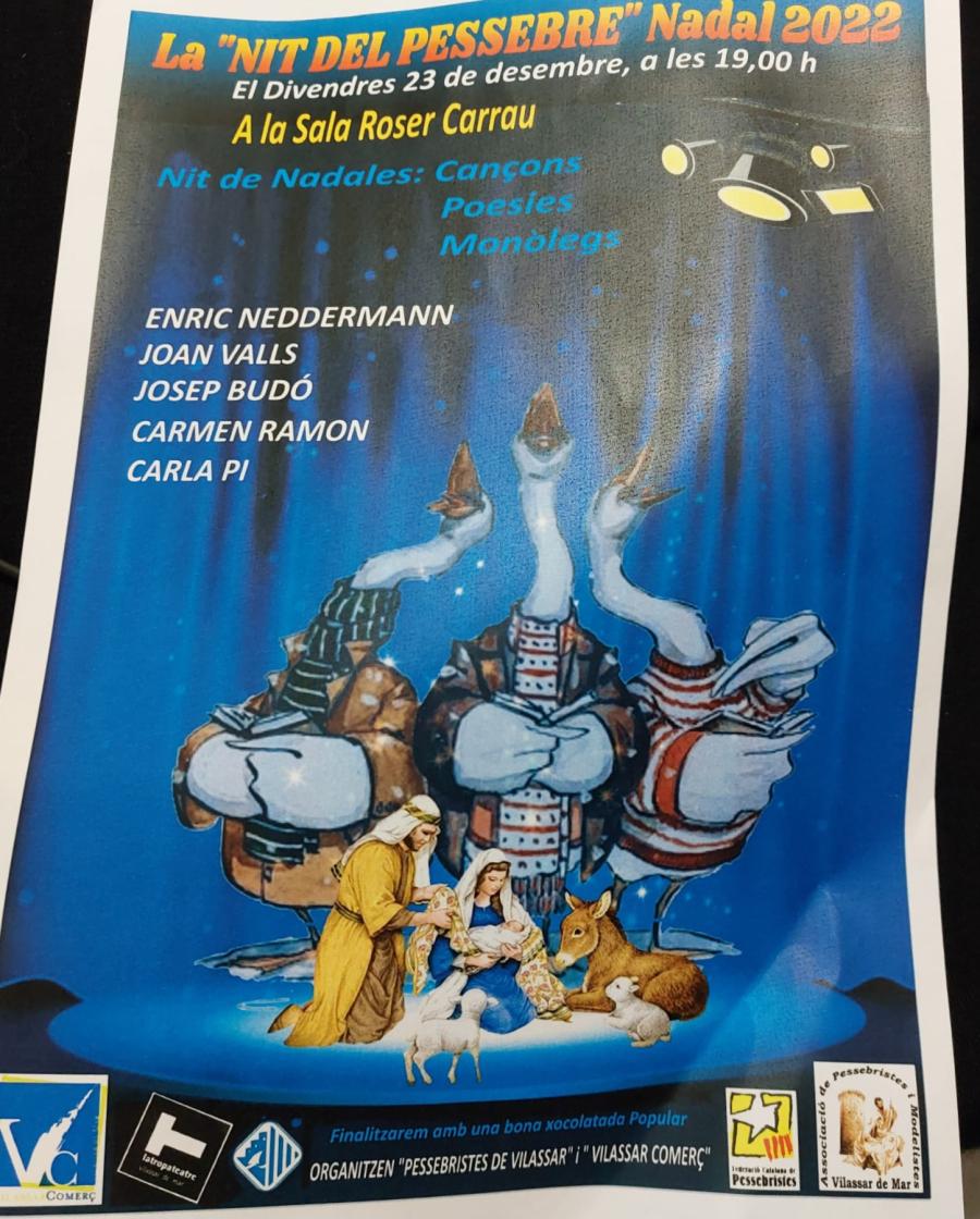 Cartell La Nit del pessebre