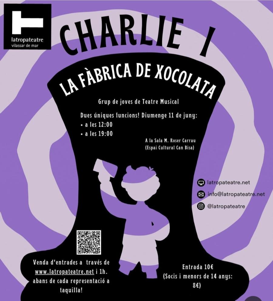 Cartell obra Charlie i la fàbrica de xocolata