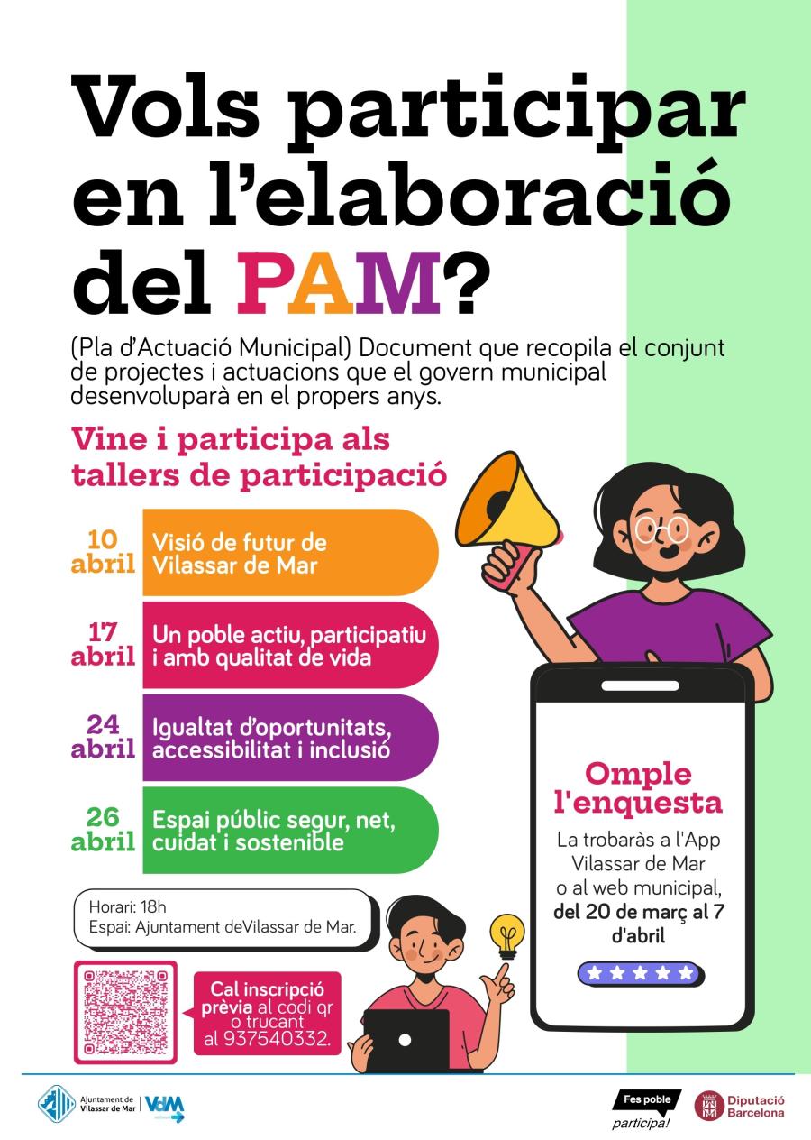 Cartell procés participatiu al PAM