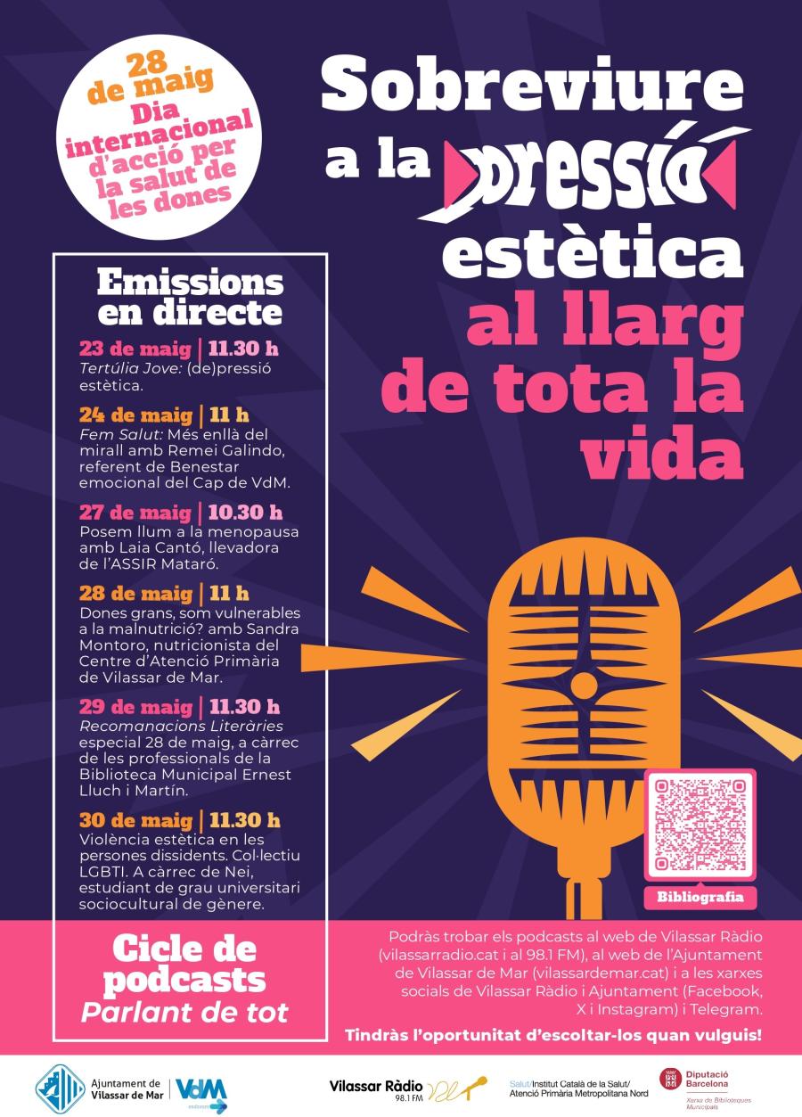 Cartell del cicle de podcasts