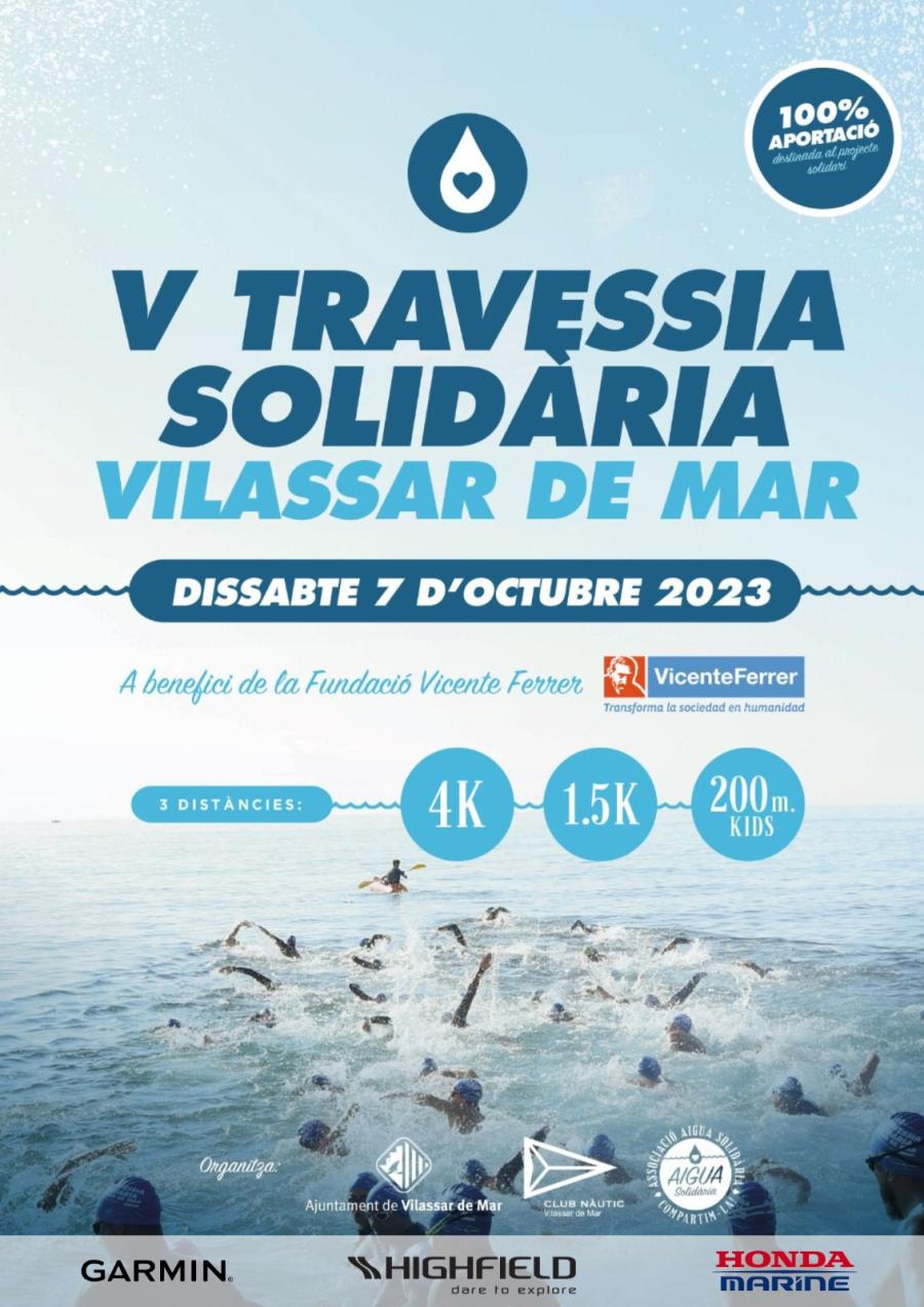 Cartell V travessia solidària 