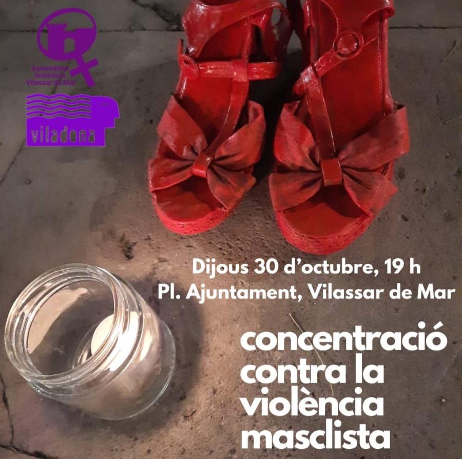 Concentració mensual contra la violència masclista Concentració mensual contra la violència masclista
